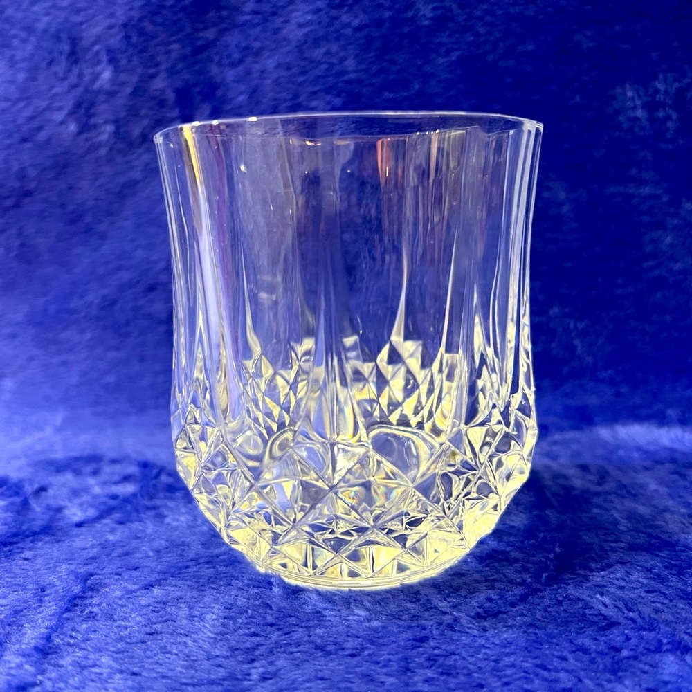 6pc Longchamp Double Old Fashioned by Cristal D'Arques Durand France. Excellent